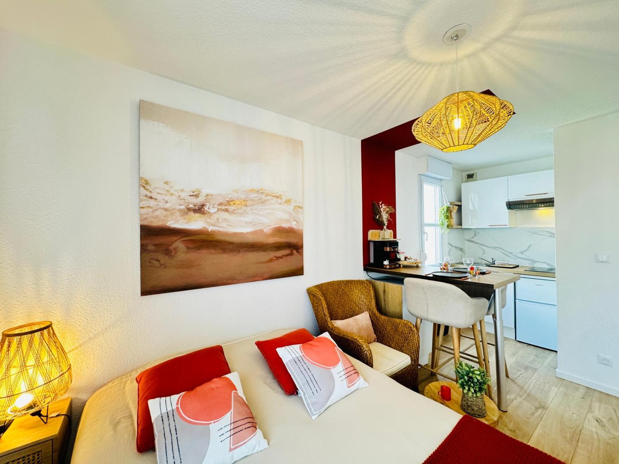 Le Mirage - - Parking - Terrasse - 2 Pers
